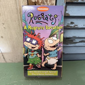 Rugrats A Rugrats Vacation VHS Video 1997 Nickelodeon Klasky Csupo Orange Tape - Picture 1 of 6