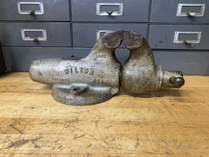 Vintage 1946 Wilton Bullet Vise 3" Jaws primo modello Chicago USA - Foto 1 di 20