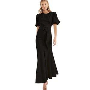 $650 NWT Sachin & Babi Camila Formal Evening Gown Women's Plus 22W Black Dress - Picture 1 of 12