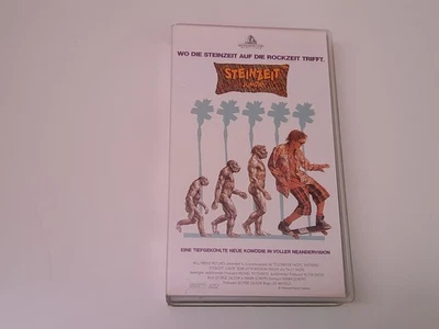 Steinzeit Junior 1992 VHS German PAL Video Sean Astin Brendan Fraser Pauly Shore - Bild 1 von 4