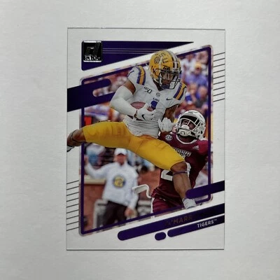 2023 Chronicles Draft Picks JaMarr Chase Donruss Clearly #7 LSU Tigers - Image 1 of 4