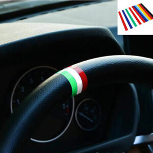 2x ITALY Sticker for Steering Wheel Decal Vinyl DIY Repair for Italian Car Bike