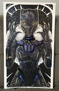 Impresión artística de cómic Shuri de Black Panther de Marvel New York NYCC Comic Con firmada - Imagen 1 de 5