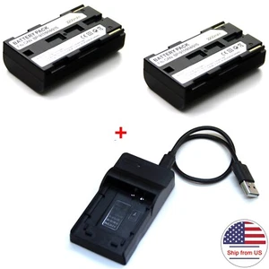 Battery / Charger For Canon XF100 XF105 XF200 XF205 XF300 XF305 XM1 XM2 XV1 XV2 - Picture 1 of 6