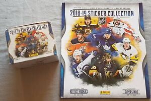 Panini NHL Hockey Ice Hockey Sticker 2018-19 Box 50 Packs A 5 Sticker +1 Album