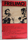 FRELIMO Mozambique 1972 Protest Poster ~ Jorge Rebelo ~ Original Vintage Pinup