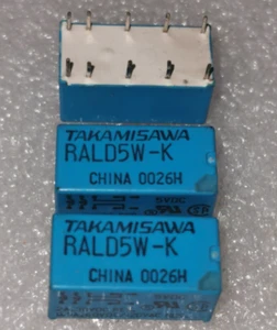 10PCS Takamisawa RALD5W-K 5VDC Electromagnetic Relay 2A 10Pins - Picture 1 of 1