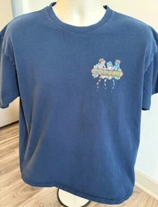 YAZBEK NO BAD DAYS XL T SHIRT BLUE - Picture 1 of 2