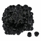 200pcs Rubber Feet Bumpers Buffer Cabinet Leg Pad with Metal Washer D17x14xH10mm
