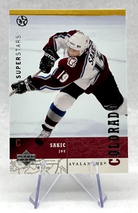 Joe Sakic 2002-03 Upper Deck UD Superstars #68 Colorado Avalanche - Picture 1 of 2