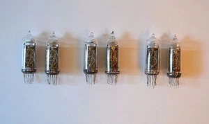 Lot of 6pcs IN-14 NIXIE TUBES GARANTY WORKING IN14 - Picture 1 of 3