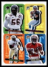 1995 Collector's Choice Update #33 Rice /Brown Stick-Ums Near Mint or Better