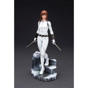 Marvel ARTFX Premier Estatua 1/10 VIUDA NEGRA Traje Blanco Custome KOTOBUKIYA ¡EMBALAJE ORIGINAL! - Imagen 1 de 8