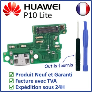 SCHALTUNG TISCHDECKE LADEANSCHLUSS DOCK USB-BUCHSE UND MIKROFON VON HUAWEI P10 LITE - Bild 1 von 5