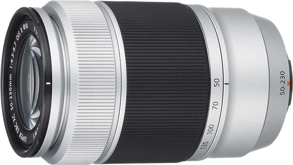 USED Fujifilm Fujinon XC 50-230mm f/4.5-6.7 Aspherical Lens (Silver FREESHIPPING - Image 1 of 1