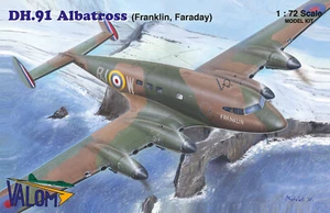 DE HAVILLAND DH.91 ALBATROSS (Franklin, Faraday) - PLASTIC KIT 1/72 VALOM - Imagen 1 de 1