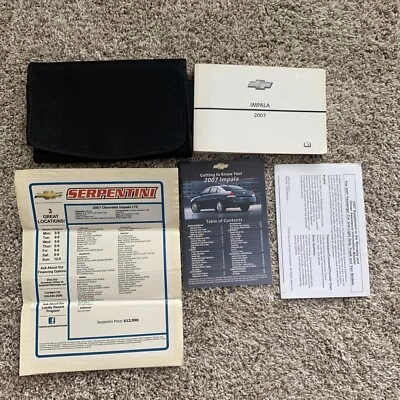 2007 Chevrolet Impala Owners Manual - Image 1 of 4