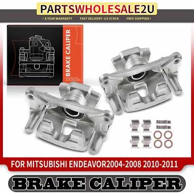 Pair Disc Brake Caliper Front Left and Right for BMW E38 740i 740iL 1995 1996 - Image 1 of 4
