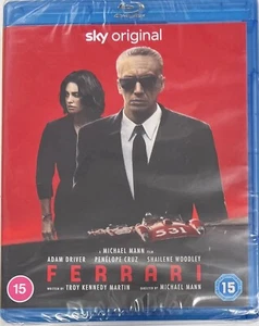Ferrari - Adam Driver , Penelope Cruz - Michael Mann Film (Blu Ray) New Sealed - Picture 1 of 2