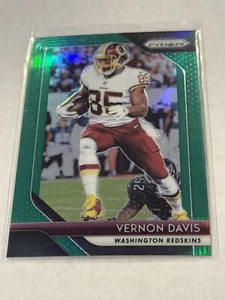 2018 Panini Prizm #3 Vernon Davis Prizm Green NM - Picture 1 of 2