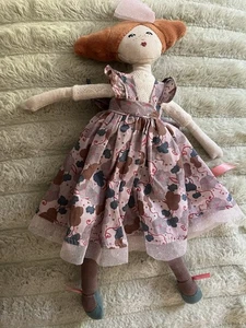 Moulin Roty – The Alluring Dame Doll 12 Inch Rag Doll 2017 - Picture 1 of 11