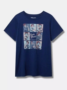 Rosie the Riveter Classic Fit Crew Tee Women's Plus 3x Retro 40's - Picture 1 of 2