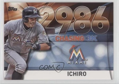 2016 Topps Update Chasing 3000 Ichiro Suzuki Ichiro #3000-56 HOF - Image 1 of 2