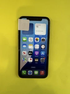 Apple iPhone 11 - 64gb - BLACK (UNLOCKED) (Read Description) 8719 - Photo 1 sur 3
