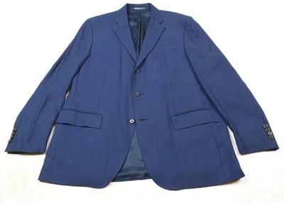 Blazer Polo Ralph Lauren Cashmere Para Hombres 44R Azul Tres Botones Hecho en Italia Foto 1 de 4