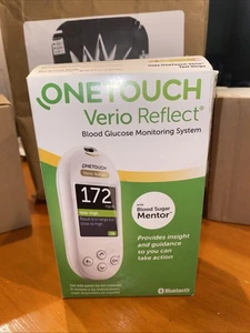 One Touch Verio Reflect Meter Blood Glucose Monitoring System Kit Ex 1/31/28 - Picture 1 of 6