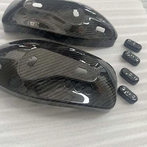 Carbon Fiber Seat Control Switch Cover for LHD Maserati GranTurismo GC MC 08-19 - Picture 1 of 7