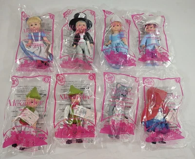 McDonald’s Madame Alexander Fairytale Doll Toys 2010 juego completo de 8 nuevo en paquete (A17) Foto 1 de 4
