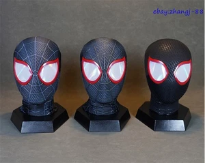 Handmade Spider-Man: Across the Spider-Verse Miles Morales Mask Helmet H Quality - Picture 1 of 13
