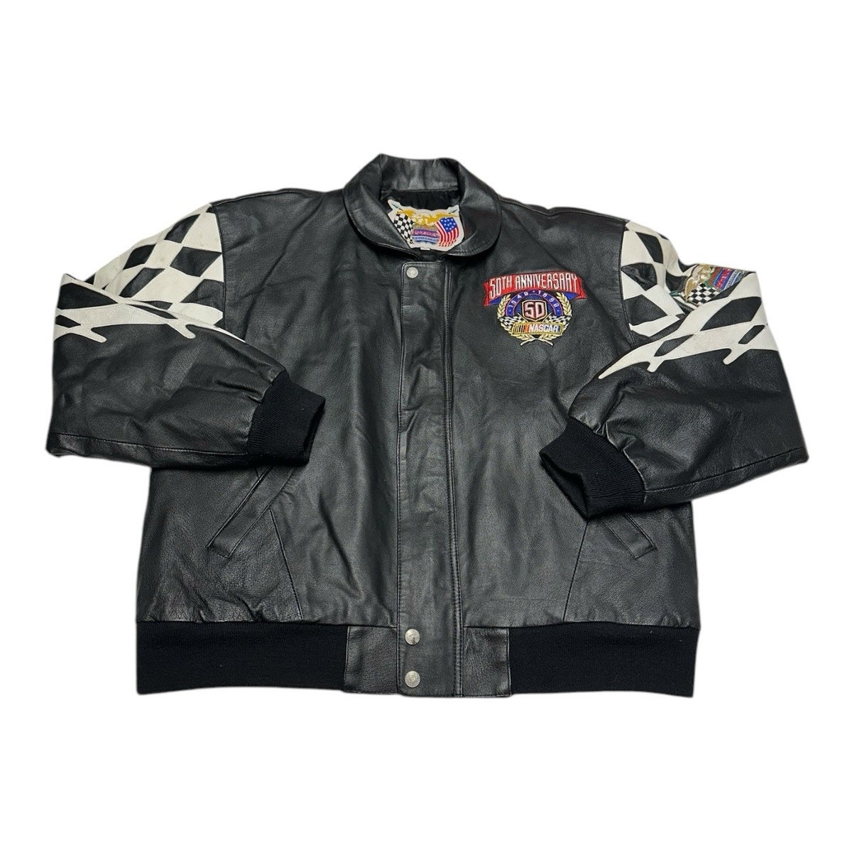 Nascar 50th Anniversary Leather Jacket for sale | eBay Nascar 50th Anniversary Leather Jacket for sale | eBay