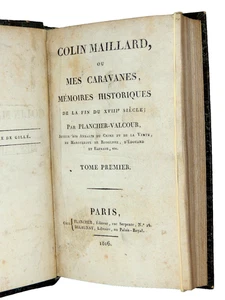 Plancher-Valcour. Colin Maillard ou mes caravanes. Mémoires du XVIIIe (rare). EO - Picture 1 of 5