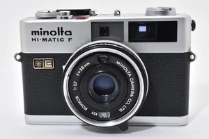 [NEUWERTIG] Minolta Hi-matic F Rokkor 38mm f/2.7 35mm Filmkamera aus JAPAN - Bild 1 von 24