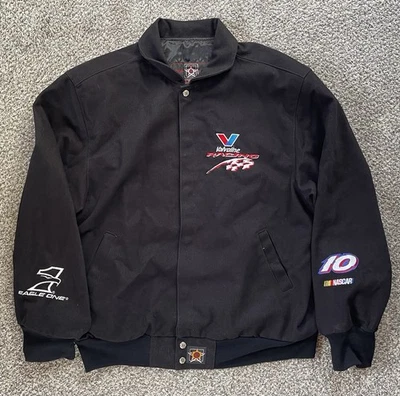 Vintage Valvoline Auto Racing Jeff Hamilton NASCAR Mark Martin Jacket Size XL - Image 1 of 4