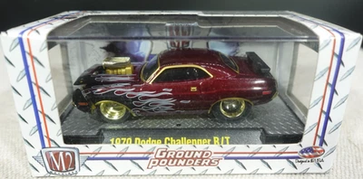 Dodge Challenger R/T 1970 M2 Machines Ground Pounders 1/64 Foto 1 de 2