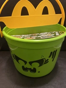 McDonald's, Halloween Bucket Happy Meal Toy Boo Bucket Green Goblin Witch, 2025 - Picture 1 of 9