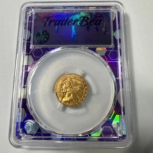 1913 $2.5 INDIAN HEAD QUARTER EAGLE - PCGS MS61 - Purple Core - Pre33 Gold Coin - Picture 1 of 4