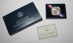 2004 U.S. Silver Dollar * Thomas Alva Edison * Uncirculated * In Box w/COA - Picture 1 of 4