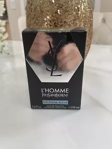 YVES SAINT LAURENT L'HOMEE COLOGNE BLEUE EDT 100ML (SPRAY) - Picture 1 of 4