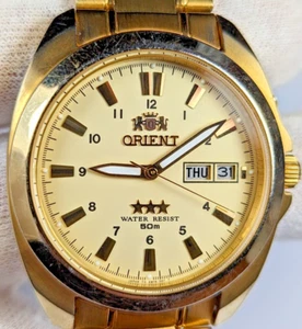 βππβ
π₯ORIENTβ
π₯ Big Star Calendar Automat 21 jewels RARO orologio da polso uomo Giappone - Foto 1 di 21