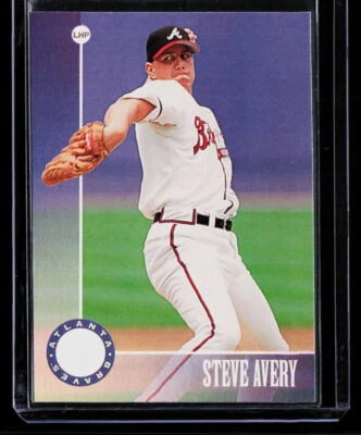 Steve Avery 1996 Leaf Press Proofs SIlver Atlanta Braves #137 - Image 1 of 2