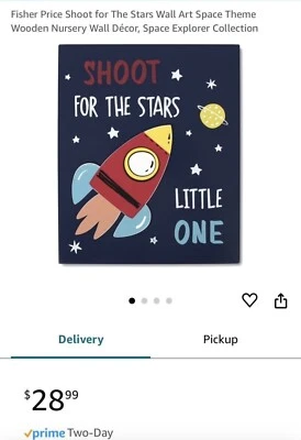 Fisher Price Shoot For The Stars Wall Art - Изображение 1 из 3