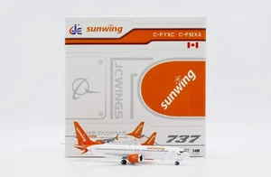 Sunwing B737 MAX 8 Reg: C-FMXA JC Wings Scale 1:400 Diecast LH4314 - Imagen 1 de 7