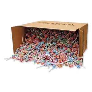 30lbs.Assorted Flavors Dum-Dum-Pops Individually Wrapped Candy Bulk Carton - Picture 1 of 12