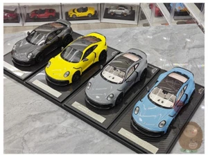 Vip 1/18 Porsche Brabus Rocket 900R Resina Coche Modelo Diecast Juguetes Adornos Regalos - Imagen 1 de 28
