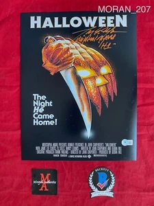 TONY MORAN AUTOGRAPHED SIGNED 11x14 PHOTO! HALLOWEEN! MICHAEL MYERS! BECKETT COA - Picture 1 of 4