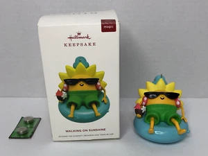 Hallmark Walking On Sunshine 2019 Keepsake Ornament Sound Katrina And The Waves - Picture 1 of 9